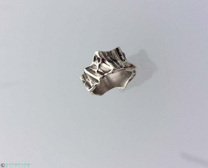 breakwater rock silver | gold ring - Image 3