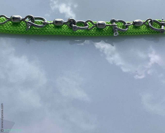 Nautical b-shackle bracelet - Image 2